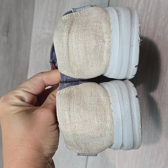 Hey Dude Women Wendy Tie Dye Navy Loafer Slip On Shoes Sz 7 - Picture 6 of 11